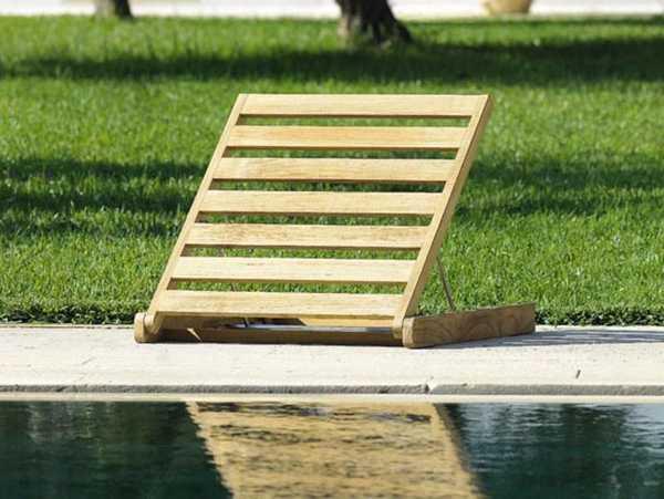 Лежак деревянный Sad. В комплекте с матрасом