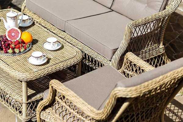 Комплект плетеной мебели Oslo