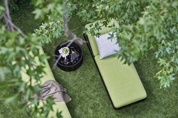 Шезлонг-лежак плетеный Tibidabo