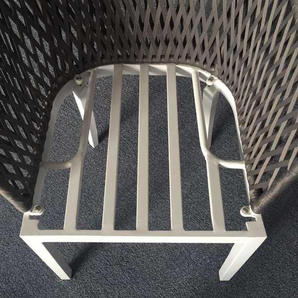 Кресло плетеное с подушками Aura