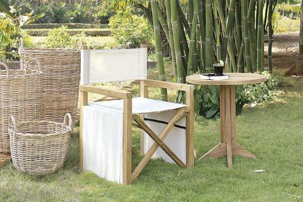 Кресло деревянное складное мягкое Venezia