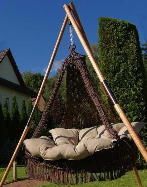 Кресло подвесное с каркасом Cartagena