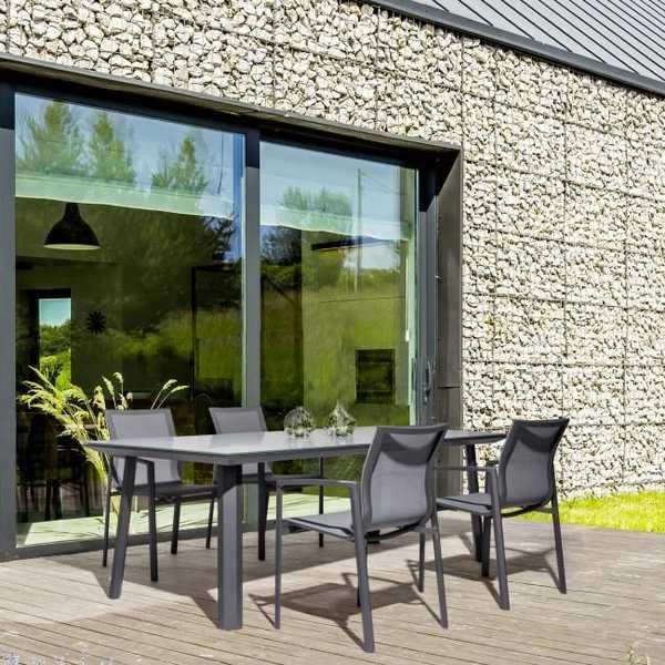 Кресло металлическое текстиленовое Gavin