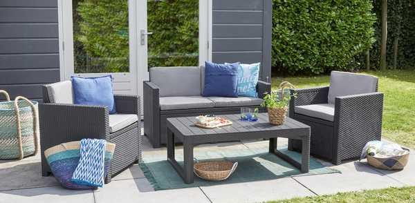 Стол пластиковый Lyon rattan table