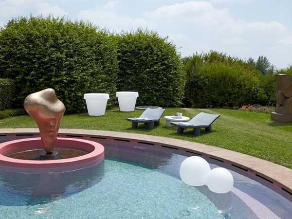 Пластиковый плавающий светильник, Acquaglobo, 400 мм