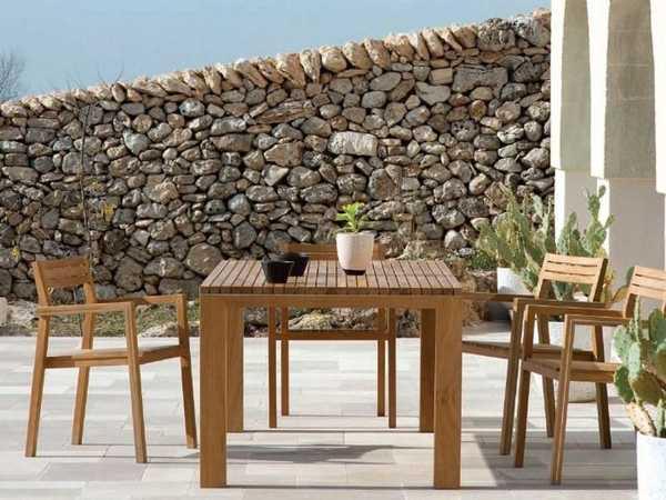 Стол деревянный обеденный Essenza