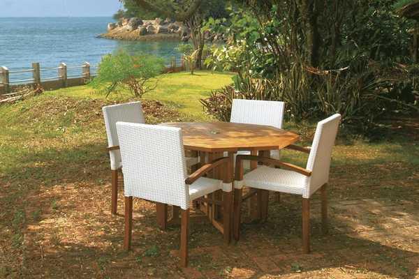 Кресло плетеное с подушкой Sentosa