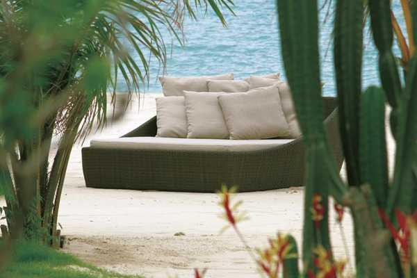 Шезлонг плетеный двухместный Waikiki