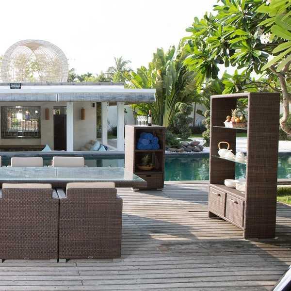 Витрина плетеная Malta/Madisson/Plank/Cuatro/Pacific