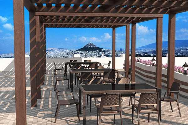 Стол пластиковый плетеный Tahiti