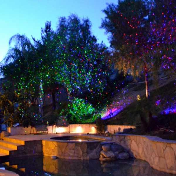 Уличная лазерная подсветка, Garden