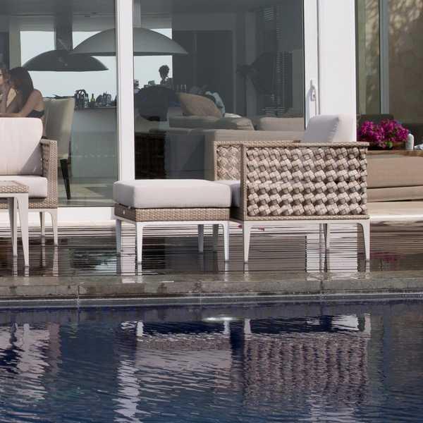 Банкетка плетеная Heart