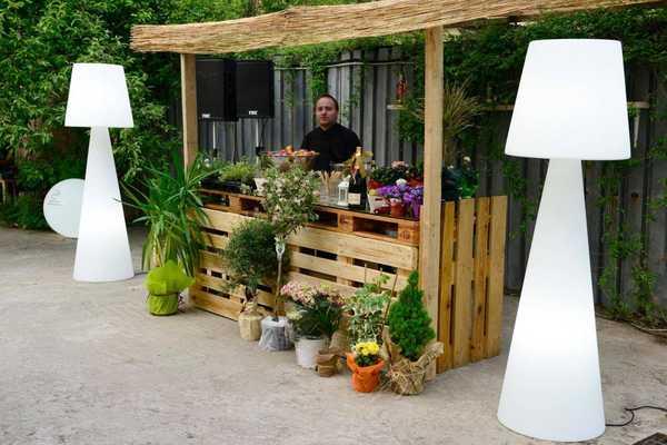 Торшер пластиковый, Pivot, 600 мм