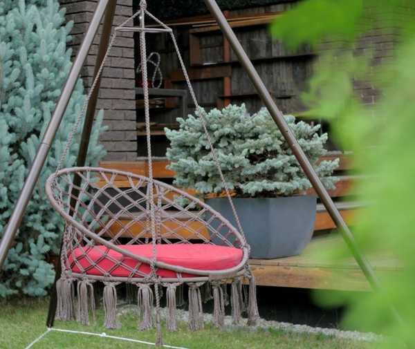 Подвесное кресло-гамак с каркасом Майя