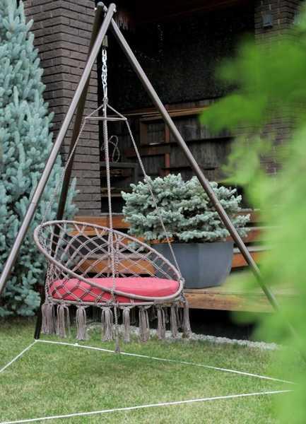 Подвесное кресло-гамак с каркасом Майя