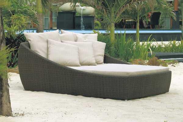 Шезлонг плетеный двухместный Waikiki