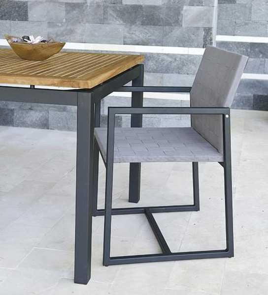 Кресло металлическое мягкое Otto