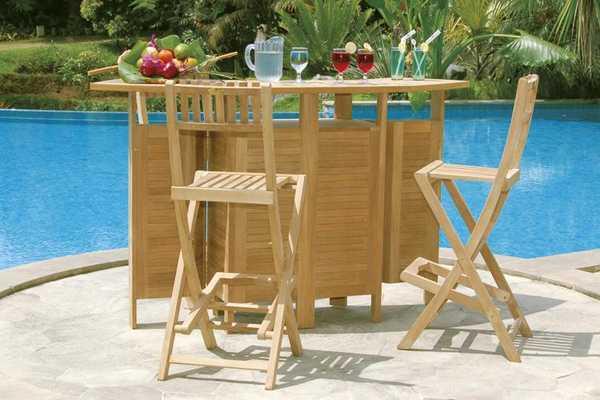 Стол деревянный складной барный Evolution