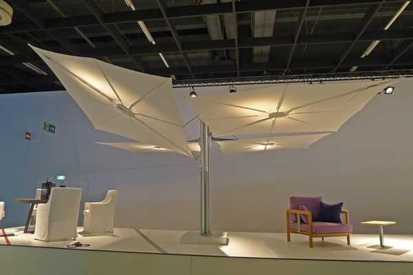 Зонт профессиональный четырехкупольный Multi Spectra