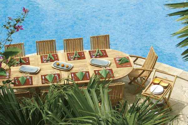 Стол деревянный раздвижной Golia