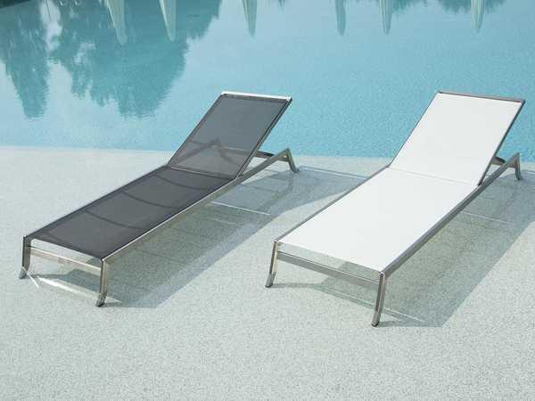 Шезлонг-лежак металлический Zen