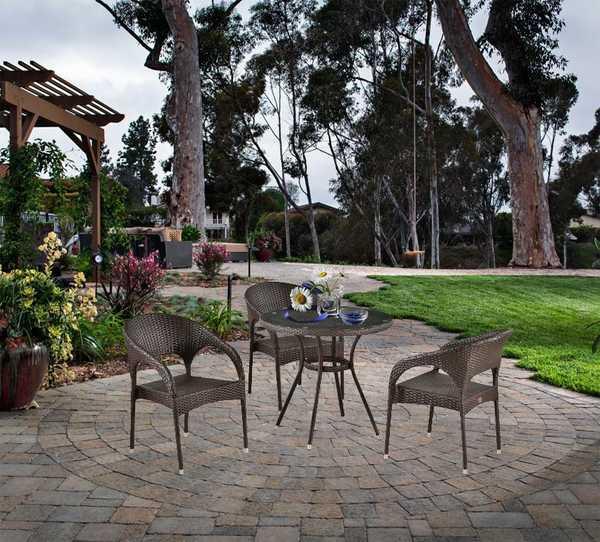 Комплект плетеной мебели