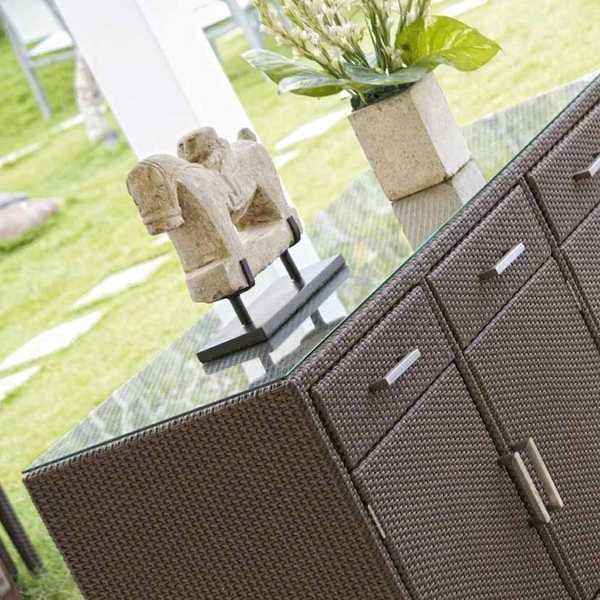 Плетеный буфет Malta/Madisson/Plank/Cuatro/Pacific