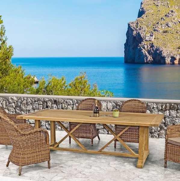 Кресло плетеное с подушкой Shiva