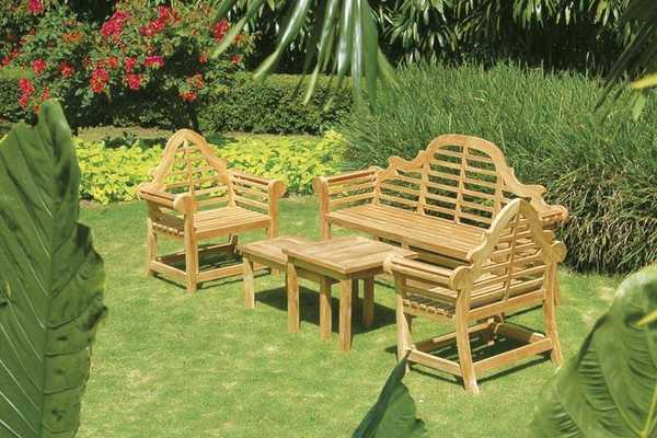 Стол деревянный журнальный Sanur