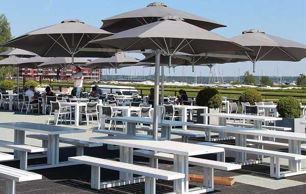 Зонт профессиональный пятикупольный Multiflex Paraflex