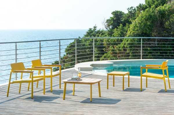 Столик металлический кофейный Shine