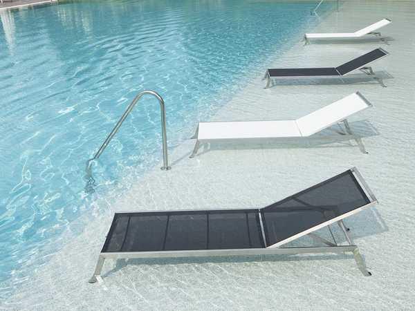 Шезлонг-лежак металлический Zen