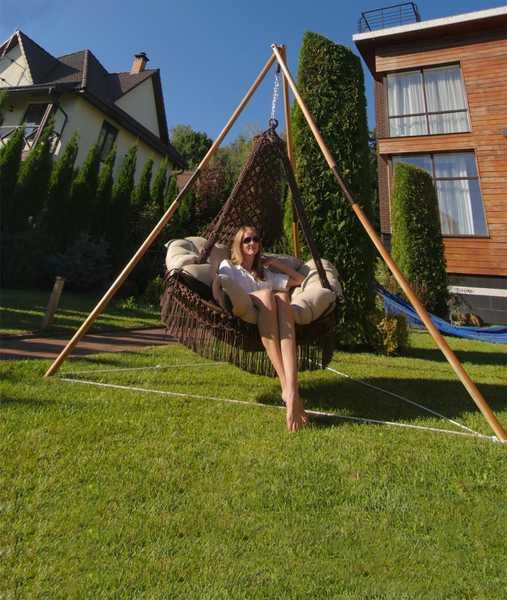 Кресло подвесное с каркасом Cartagena