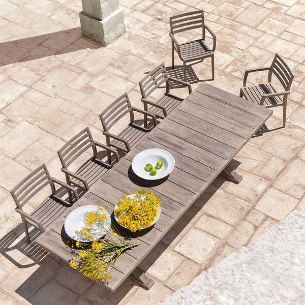 Стол деревянный раздвижной Cronos