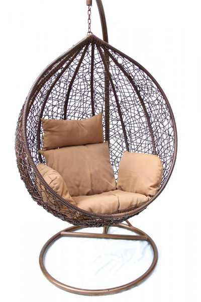 Кресло плетеное подвесное KM-0001
