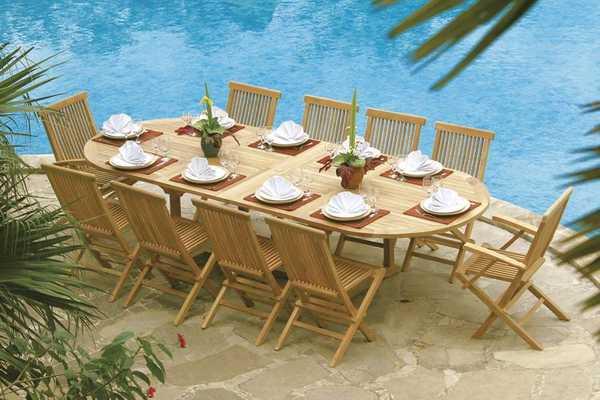 Стол деревянный раздвижной Golia