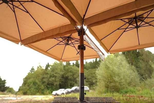 Зонт профессиональный четырехкупольный