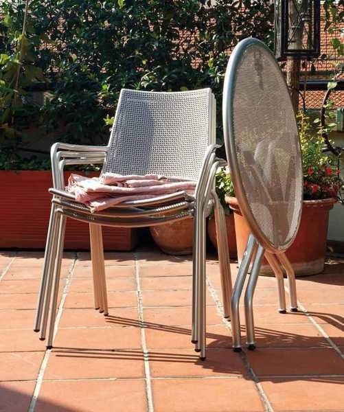 Кресло металлическое Ala