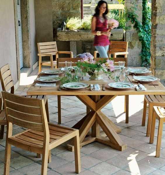 Стол деревянный обеденный Cronos