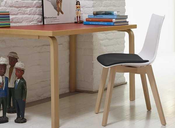 Стул пластиковый с подушкой Natural Zebra Antishock with cushion