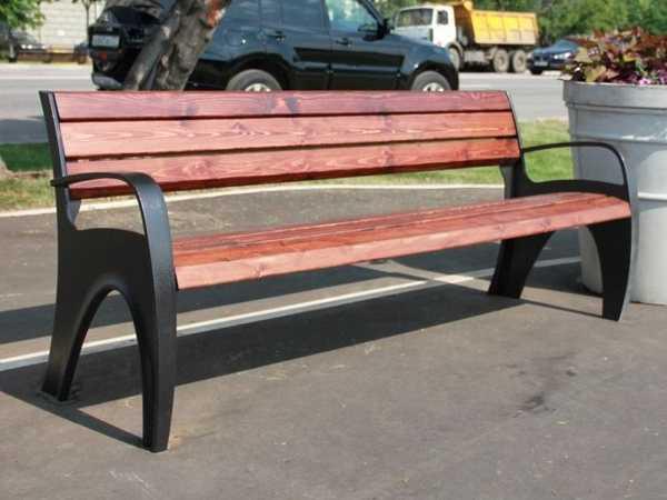 Скамейка садовая чугунная Гуэль