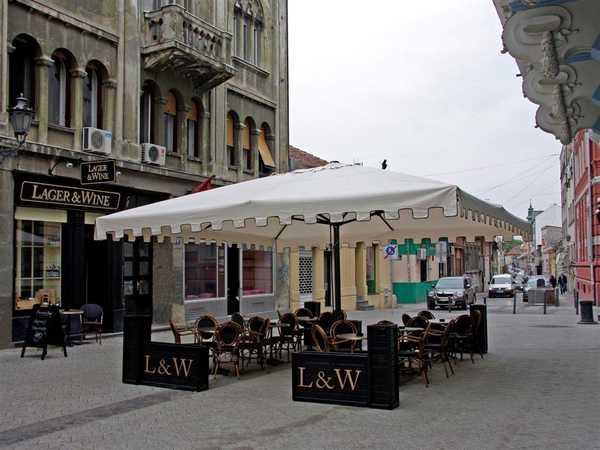 Зонт профессиональный телескопический Capri Dark