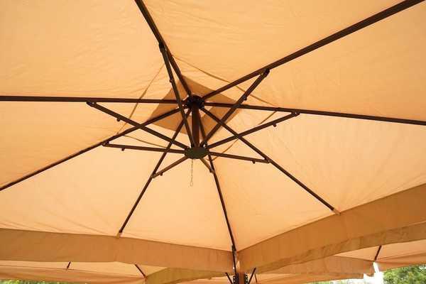 Зонт профессиональный четырехкупольный