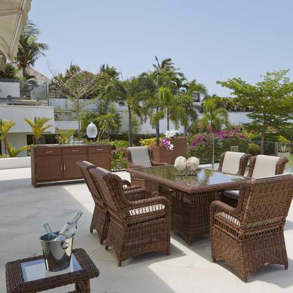 Плетеный буфет Ebony/Cuatro