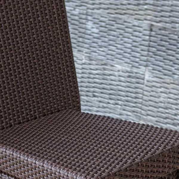 Барный плетеный стул Opal