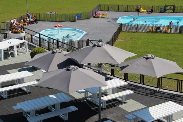 Зонт профессиональный пятикупольный Multiflex Paraflex