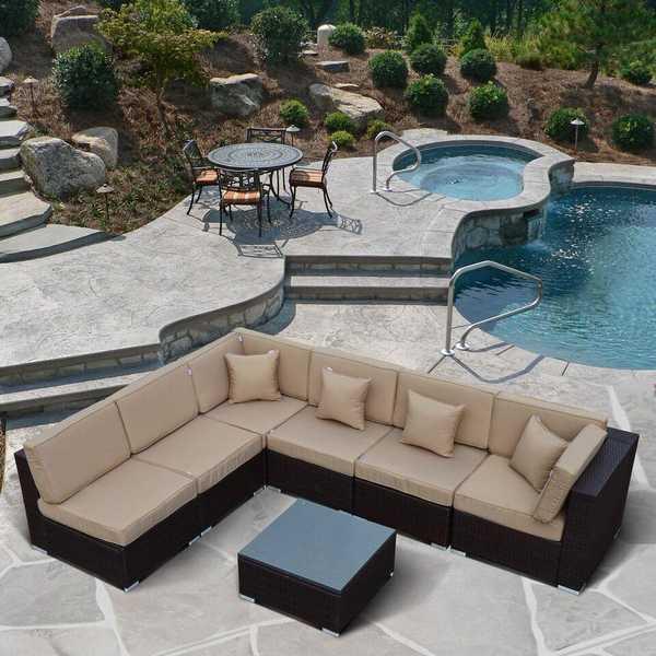 Комплект плетеной мебели