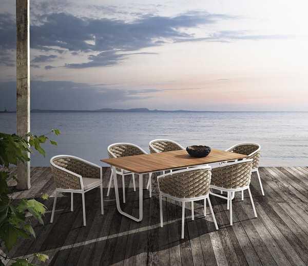 Кресло плетеное с подушкой Manhattan