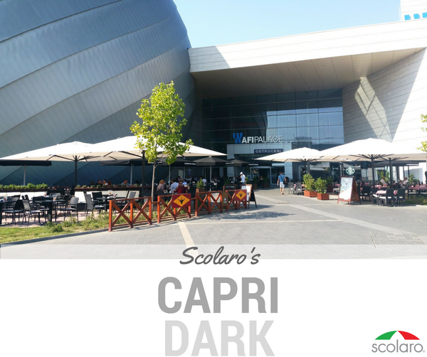 Зонт профессиональный телескопический Capri Dark