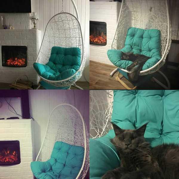 Кресло плетеное подвесное Изи